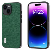 Custodia in vera pelle per iPhone 15 e 14