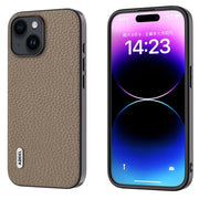 Custodia in vera pelle per iPhone 15 e 14