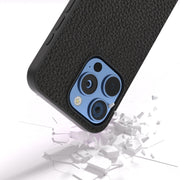 Custodia in Vera Pelle per iPhone 16 e 15
