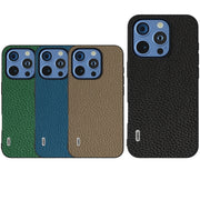 Custodia in Vera Pelle per iPhone 16 e 15