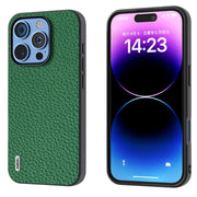 Custodia in Vera Pelle per iPhone 16 e 15