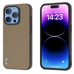 Custodia in vera pelle per iPhone 15 e 16