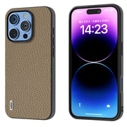 Custodia in Vera Pelle per iPhone 16 e 15