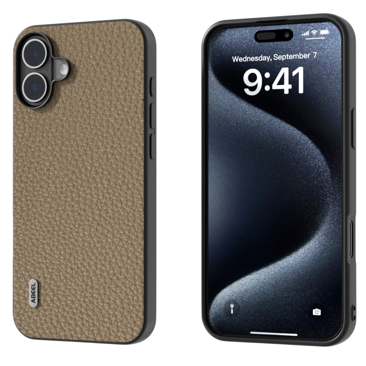 Custodia in vera pelle per iPhone 15 e 16