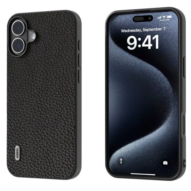 Custodia in vera pelle per iPhone 15 e 16