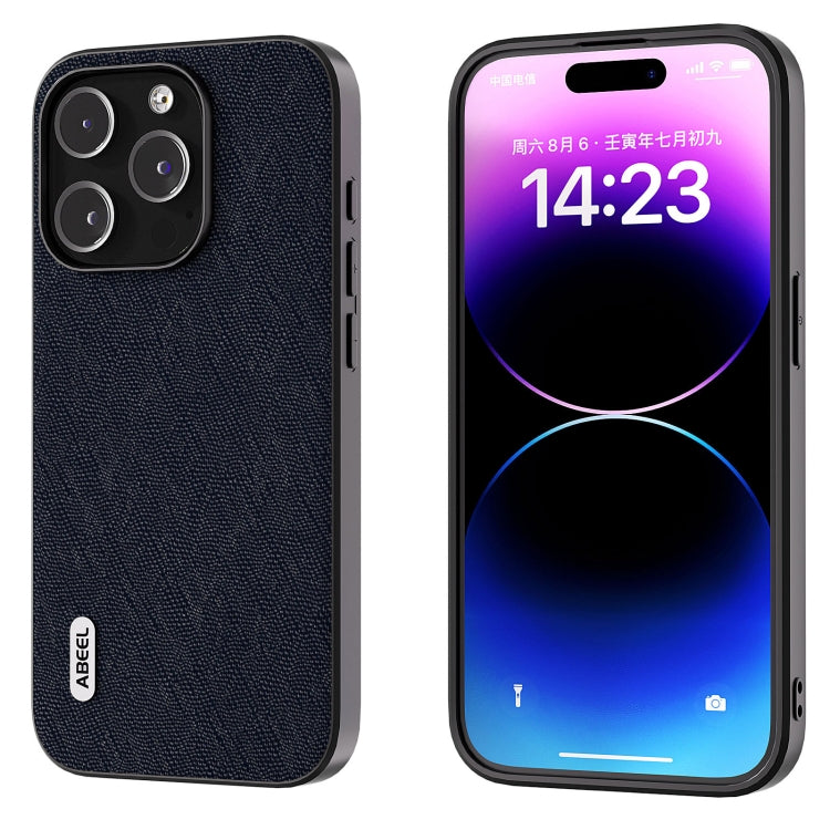 Custodia in vera pelle per iPhone 14 e 15