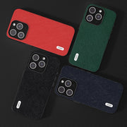 Custodia in vera pelle ABEEL per iPhone 15 e 14