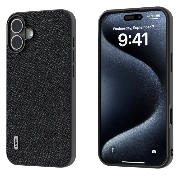 Custodia in vera pelle per iPhone 16 e 15