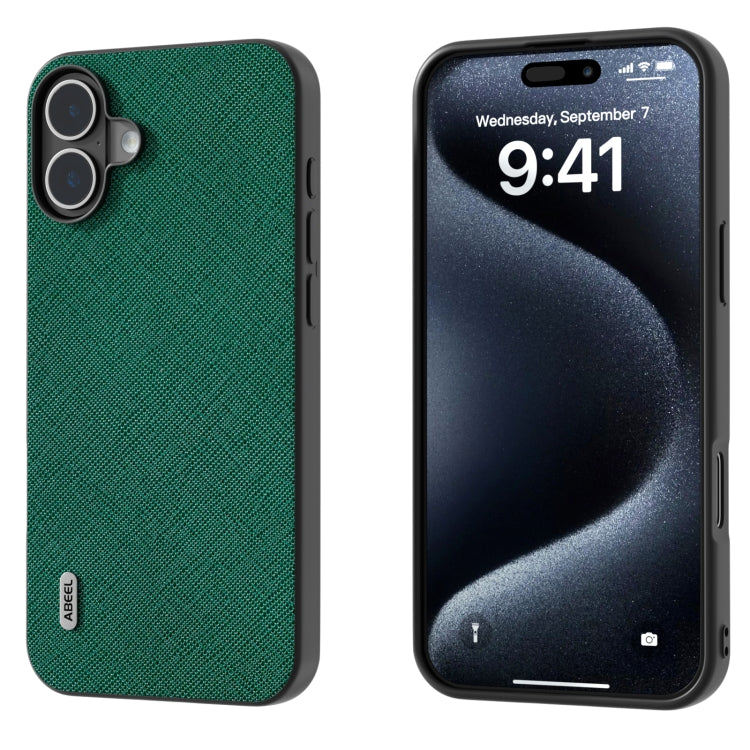 Custodia in vera pelle per iPhone 16 e 15