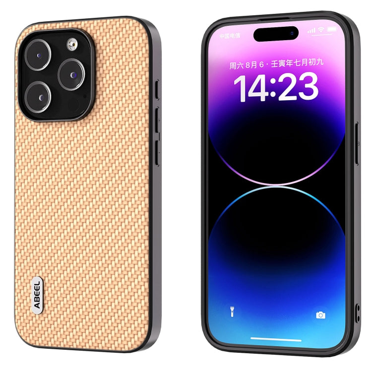 Custodia in fibra di carbonio per iPhone 15, 15 Plus e 14 Pro Max