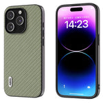 Custodia in fibra di carbonio per iPhone 15, 15 Plus e 14 Pro Max