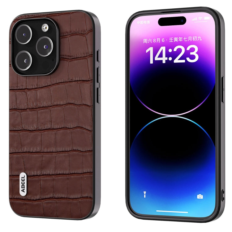 Custodia in vera pelle per iPhone 15 e 14