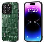 Custodia in vera pelle per iPhone 15 e 14