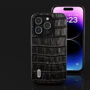 Custodia in vera pelle per iPhone 15 e 14