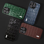 Custodia in vera pelle per iPhone 15 e 14