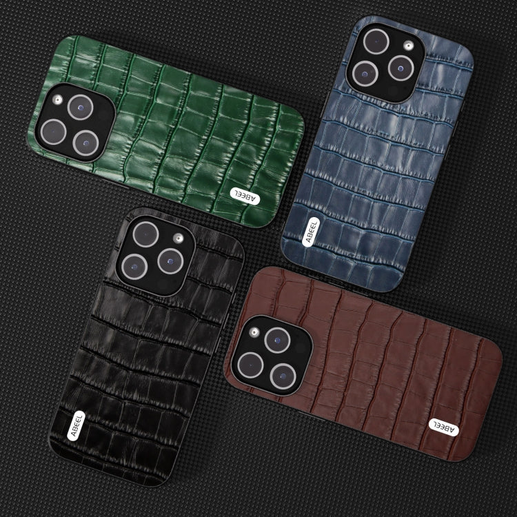 Custodia in vera pelle per iPhone 15 e 14