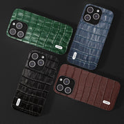 Custodia in vera pelle per iPhone 15 e 14