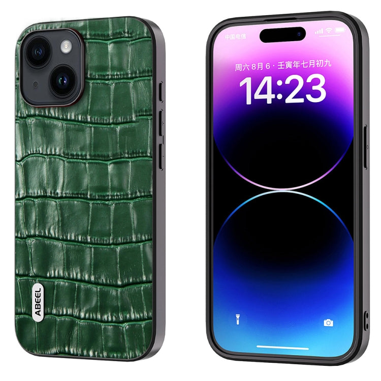Custodia in vera pelle per iPhone 15 e 14