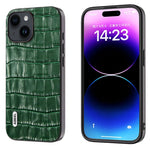 Custodia in vera pelle per iPhone 15 e 14