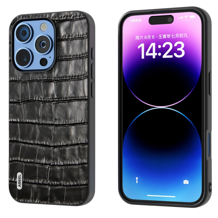 Custodia in vera pelle per iPhone 16 e 15