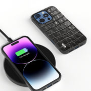 Custodia in vera pelle per iPhone 16 e 15