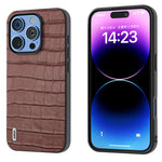 Custodia in vera pelle per iPhone 15 e 16