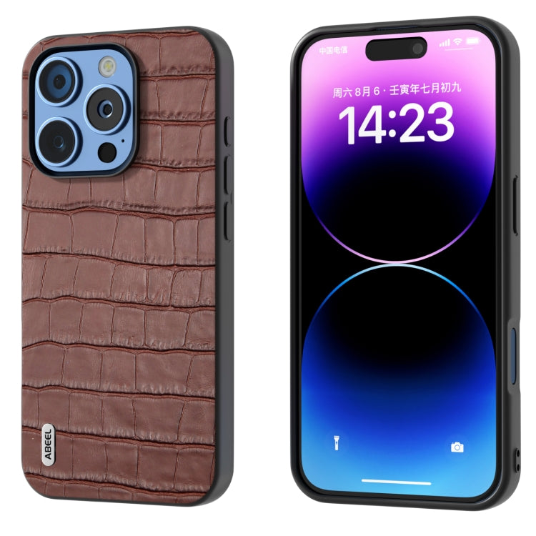 Custodia in vera pelle per iPhone 15 e 16