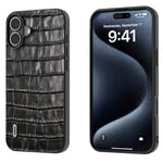 Custodia in vera pelle per iPhone 15 e 16
