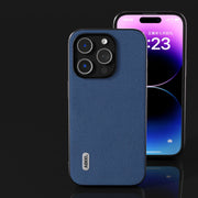 Custodia in vera pelle per iPhone 15 e 14