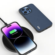 Custodia in Vera Pelle per iPhone 16 e 15