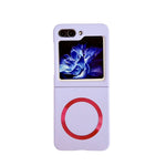 Custodia per telefono PC antiurto magnetica Skin Feel Magsafe, For Samsung Galaxy Z Flip5