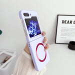 Custodia per telefono PC antiurto magnetica Skin Feel Magsafe, For Samsung Galaxy Z Flip5