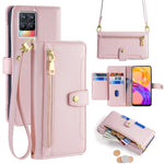 Custodia per telefono in pelle con portafoglio con cerniera a tracolla Lite Sheep Texture, For Realme 8 / 8 Pro, For Realme C20, For Realme C12 / Narzo 20, For Realme 7 / Narzo 20 Pro