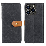 Custodia in pelle floreale per iPhone 15 e 16