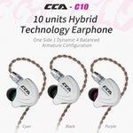 Auricolari in-ear CCA CCA-C10 con mic
