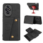 Custodia magnetica per telefono con doppia fibbia, For Honor 300, For Honor 200, For Honor 200 Pro, For Honor 90 Pro