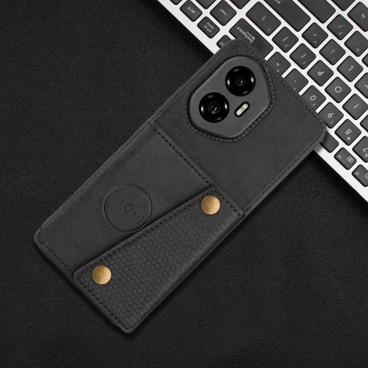 Custodia magnetica per telefono con doppia fibbia, For Honor 300, For Honor 200, For Honor 200 Pro, For Honor 90 Pro