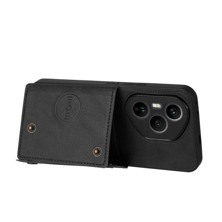 Custodia magnetica per telefono con doppia fibbia, For Honor 400 Pro Global 160.8mm, For Honor 400 Global 156.5mm, For Honor 300 Ultra, For Honor 300 Pro