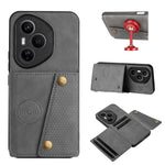 Custodia magnetica per telefono con doppia fibbia, For Honor 400 Pro Global 160.8mm, For Honor 400 Global 156.5mm, For Honor 300 Ultra, For Honor 300 Pro