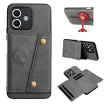 Custodia magnetica per telefono con doppia fibbia, For Honor 600 Pro 5G Global, For Honor 600 5G Global, For Honor 600 Lite 5G Global, For Honor X6c 4G