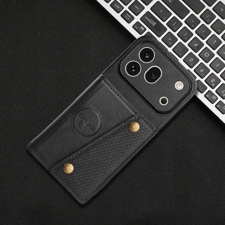 Custodia magnetica per telefono con doppia fibbia, For Honor 600 Pro 5G Global, For Honor 600 5G Global, For Honor 600 Lite 5G Global, For Honor X6c 4G