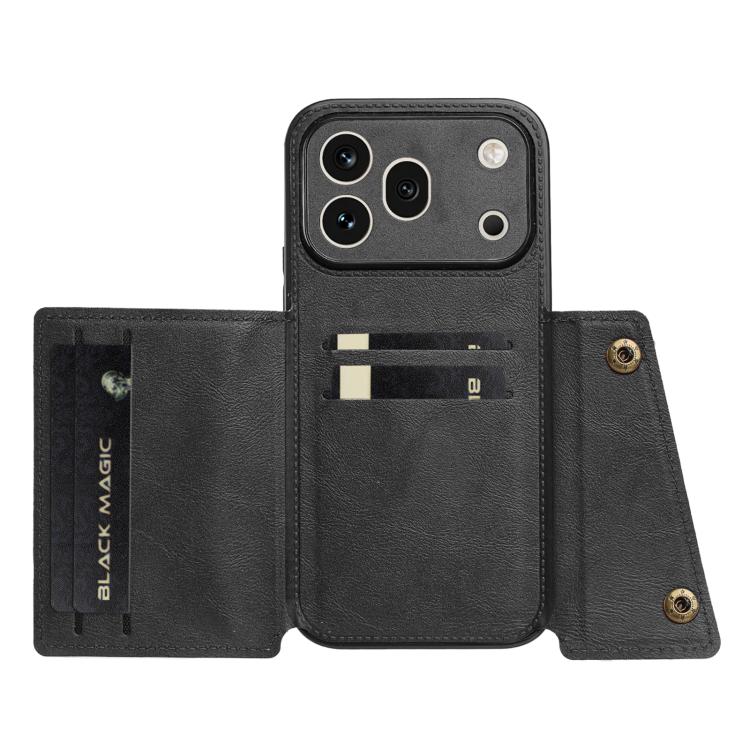 Custodia magnetica per telefono con doppia fibbia, For Honor 600 Pro 5G Global, For Honor 600 5G Global, For Honor 600 Lite 5G Global, For Honor X6c 4G