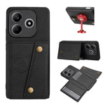 Custodia magnetica per telefono con doppia fibbia, For Honor 600 Pro 5G Global, For Honor 600 5G Global, For Honor 600 Lite 5G Global, For Honor X6c 4G