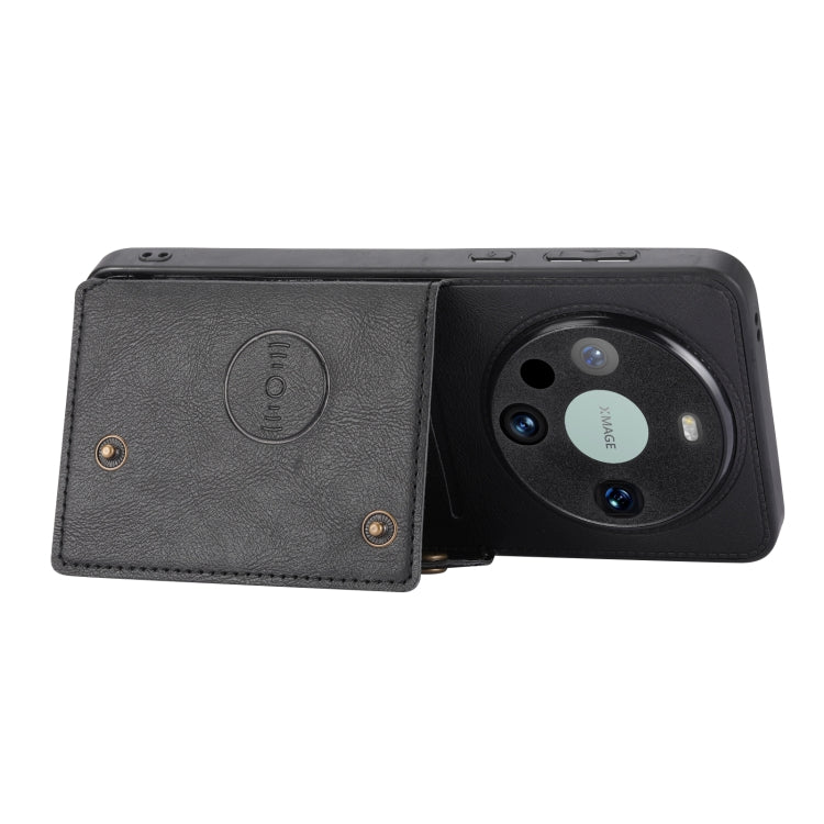 Custodia magnetica per telefono con doppia fibbia, For Huawei Mate 60 Pro, For Huawei nova 11 Pro, For Huawei nova 11