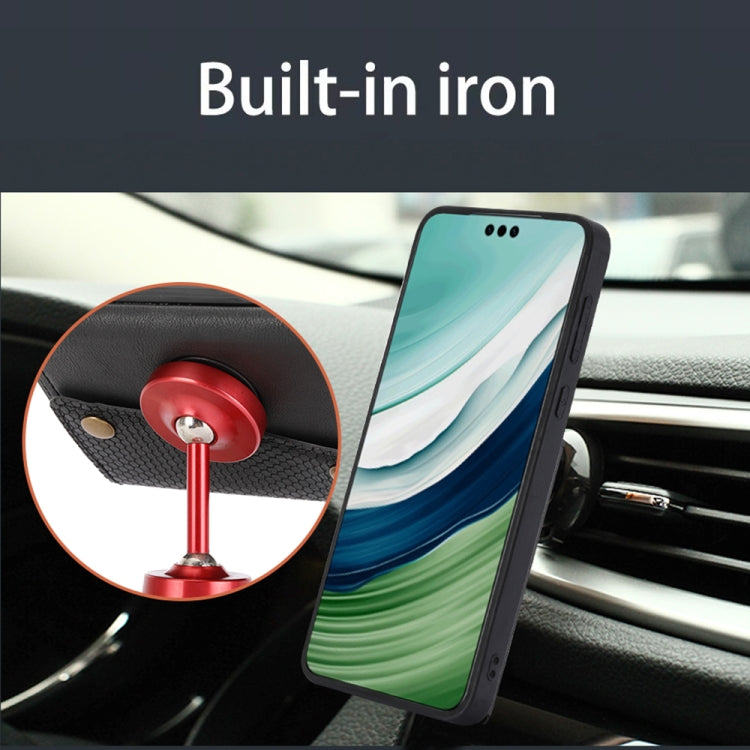Custodia magnetica per telefono con doppia fibbia, For Huawei Mate 60 Pro, For Huawei nova 11 Pro, For Huawei nova 11