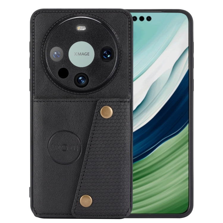Custodia magnetica per telefono con doppia fibbia, For Huawei nova 13 Pro, For Huawei Pura 70 Pro, For Huawei Pura 70, For Huawei Mate 60