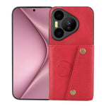 Custodia magnetica per telefono con doppia fibbia, For Huawei nova 13 Pro, For Huawei Pura 70 Pro, For Huawei Pura 70, For Huawei Mate 60