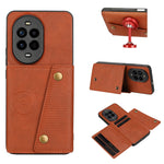 Custodia magnetica per telefono con doppia fibbia, For Huawei nova 13 Pro, For Huawei Pura 70 Pro, For Huawei Pura 70, For Huawei Mate 60