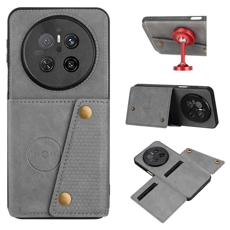 Custodia magnetica per telefono con doppia fibbia, For Huawei nova 14 Pro, For Huawei nova 14, For Huawei Mate 70 Pro / 70 Pro+, For Huawei Mate 70