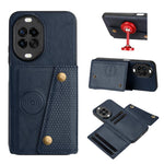 Custodia magnetica per telefono con doppia fibbia, For Huawei nova 14 Pro, For Huawei nova 14, For Huawei Mate 70 Pro / 70 Pro+, For Huawei Mate 70